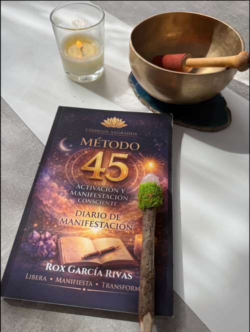 Cuaderno Método 45 | Códigos Sagrados y Manifestación Consciente - versión impresa